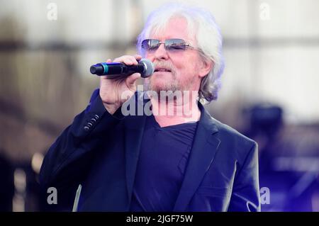 Vienna, Austria. Giugno 23, 2012. Reinhold Bilgeri al Festival dell'Isola del Danubio Foto Stock