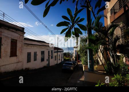 Parco delle rovine (Parque das Ruinas), quartiere di Santa Teresa, Rio de Janeiro, Brasile Foto Stock