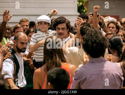 BENICIO DEL TORO, ESCOBAR: paradiso perduto, 2014 Foto Stock