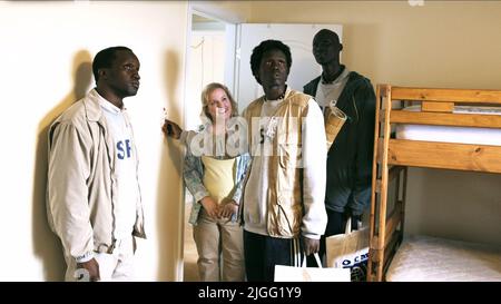 ARNOLD OCENG, SARAH BAKER, EMMANUEL JAL, GER DUANY, la buona menzogna, 2014 Foto Stock