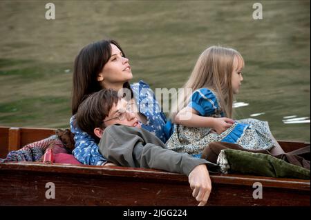 FELICITY JONES, EDDIE REDMAYNE, RAFFIELLA CHAPMAN, LA TEORIA DI TUTTO, 2014 Foto Stock