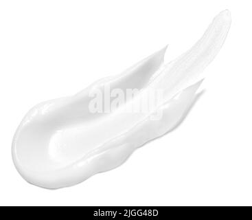 crema bianca bellezza igiene lozione cura della pelle Foto Stock