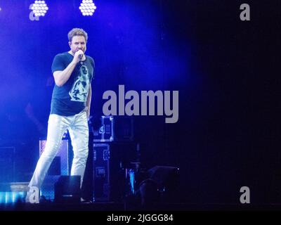 Londra Inghilterra UK 10th luglio 2022 Duran Duran Headline British Summer Time Music Festival Credit: Glamourstock/Alamy Live News Foto Stock