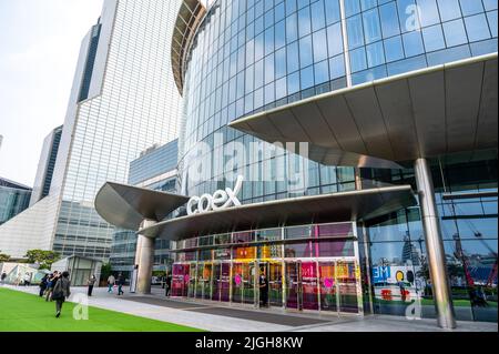 Seoul, Corea del Sud - Giugno 2022: Centro commerciale COEX nel distretto di Gangnam nella città di Seoul, Corea del Sud. Foto Stock