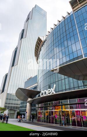 Seoul, Corea del Sud - Giugno 2022: Centro commerciale COEX nel distretto di Gangnam nella città di Seoul, Corea del Sud. Foto Stock