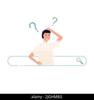 Risultati di ricerca uomo pensiero Illustrazione Vettoriale