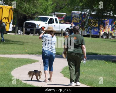 North Texans Candid momenti Foto Stock