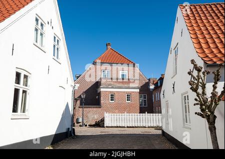 Ribe, comune di Esbjerg, Regione della Danimarca meridionale, Danimarca Foto Stock