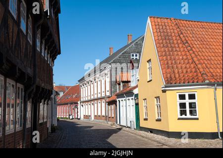 Ribe, comune di Esbjerg, Regione della Danimarca meridionale, Danimarca Foto Stock