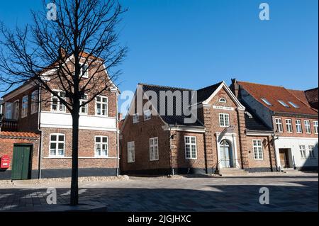 Ribe, comune di Esbjerg, Regione della Danimarca meridionale, Danimarca Foto Stock