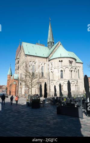 Cattedrale di Ribe, comune di Esbjerg, Regione della Danimarca meridionale, Danimarca Foto Stock