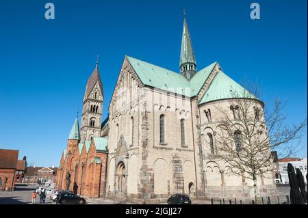 Cattedrale di Ribe, comune di Esbjerg, Regione della Danimarca meridionale, Danimarca Foto Stock