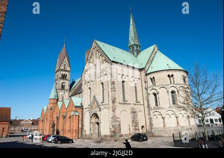 Cattedrale di Ribe, comune di Esbjerg, Regione della Danimarca meridionale, Danimarca Foto Stock