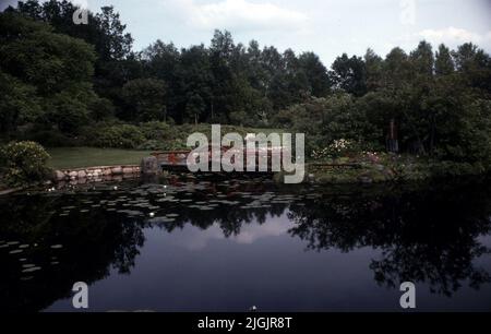 Fattoria dei fiori, Eringsboda. Foto Stock