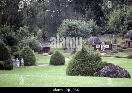 Fattoria dei fiori, Eringsboda. Foto Stock