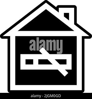 icona home . Illustrazione Vettoriale