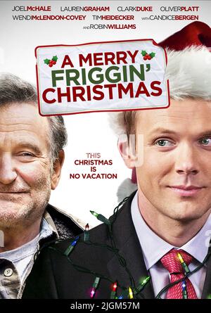 ROBIN WILLIAMS, JOEL MCHALE POSTER, un allegro FRIGGIN' Natale, 2014 Foto Stock