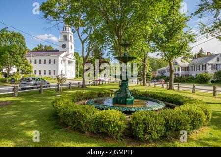 The Fitzwilliam, New Hampshire Town Common Foto Stock