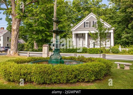 The Fitzwilliam, New Hampshire Town Common Foto Stock