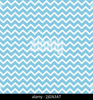 Motivo a zig-zag senza cuciture blu. Zigzag Chevron sfondo. Zigzag sfondo astratto Illustrazione Vettoriale