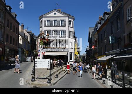 Place Hamelin - Honfleur Città Vecchia - Calvados - Normandia - Francia Foto Stock