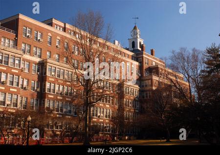 Il Munger Pavilion si trova nel cuore del New York Medical College, un'università dedicata all'insegnamento dei futuri medici Foto Stock