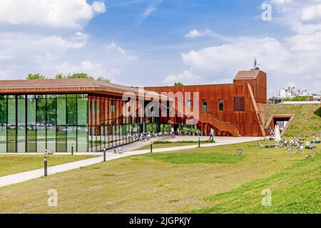 Il Karcher Hala Cracovia, un complesso di arena polivalente a Cracovia, Polonia. Foto Stock