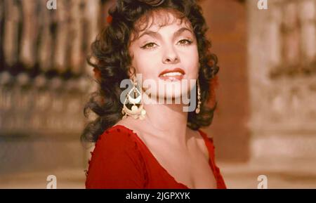 HUNCHBACK DI NOTRE DAME 1956 Allied Artists film con Gina Lollobrigida come Esmeralda Foto Stock