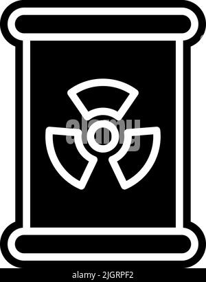 Icona chimica biochimica . Illustrazione Vettoriale