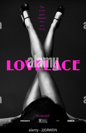 POSTER del filmato, LOVELACE, 2013 Foto Stock