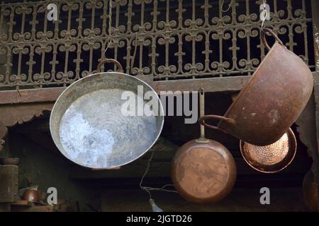 Mercato del rame Foto Stock