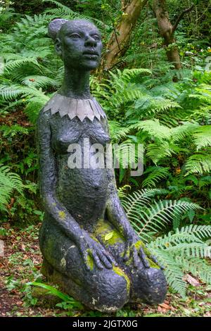 Inghilterra, Devon, Barnstaple, Broomhill Sculpture Park Foto Stock