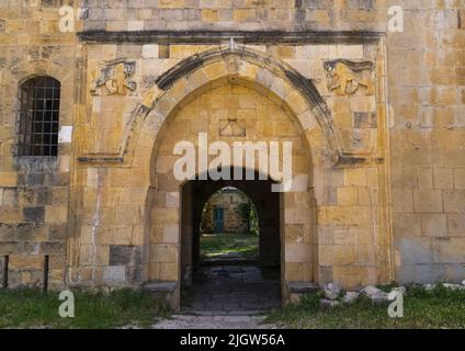 Ali Pacha Joumblatt abbandonò il palazzo, il Governatorato del Monte Libano, Baadarane, Libano Foto Stock