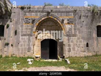 Ali Pacha Joumblatt abbandonò il palazzo, il Governatorato del Monte Libano, Baadarane, Libano Foto Stock