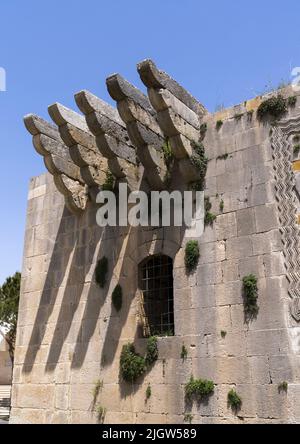 Ali Pacha Joumblatt abbandonò il palazzo, il Governatorato del Monte Libano, Baadarane, Libano Foto Stock