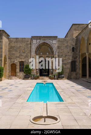 Mir Amin Palace Hotel, Mount Lebanon Governorate, Beit ed-Dine, Libano Foto Stock