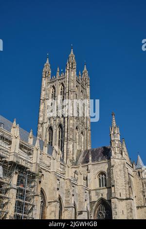 Cattedrale di Canterbury, regione del Kent, Regno Unito Foto Stock