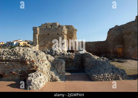 6 giugno 2021 - Europa, Italia, Sardegna, Porto Torres, Parco Archeologico di Turris Libisonis e Museo Archeologico Nazionale Antiquarium Turritanum Foto Stock