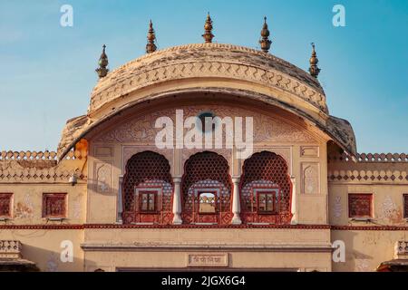 Jaipur, Rajasthan, India- 05 aprile 2022: Tripoliya porta jaipur, rajasthan. Foto Stock