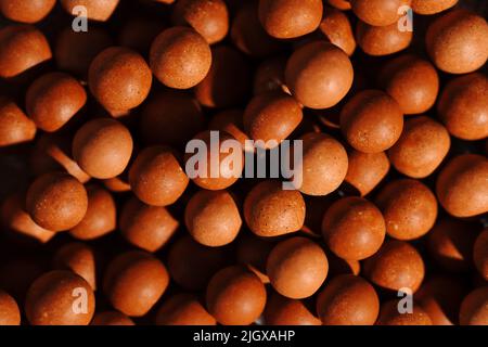 SFERE IN CERAMICA MINERALE di zeolite per filtrazione e purificazione dell'acqua della doccia Foto Stock