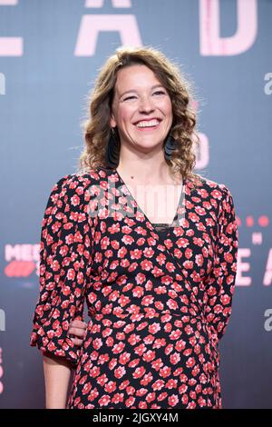 13 luglio 2022, Madrid, Spagna: Josefin Nelden partecipa alla presentazione 'The Head' della serie TV della seconda stagione ad Adisar Studios il 13 luglio 2022 a Villaviciosa de Odon, Spagna (Credit Image: © Jack Abuin/ZUMA Press Wire) Foto Stock