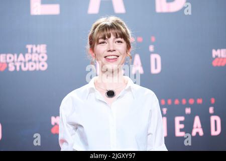 13 luglio 2022, Madrid, Madrid, Spagna: Katharine o'Donnelly partecipa alla presentazione 'The Head' della serie TV della seconda stagione ad Adisar Studios il 13 luglio 2022 a Villaviciosa de Odon, Spagna (Credit Image: © Jack Abuin/ZUMA Press Wire) Foto Stock