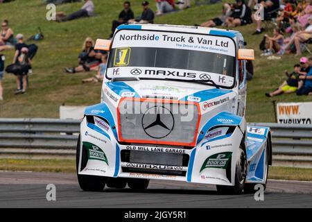 British Truck Racing Championship Thruxton Luglio 2022 Foto Stock