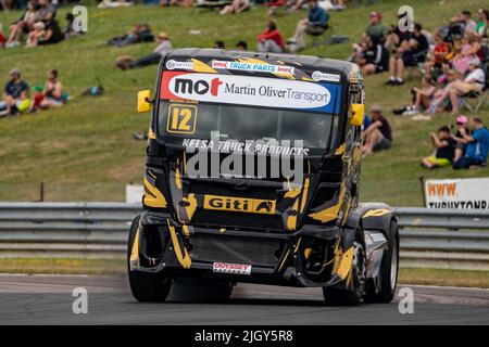 British Truck Racing Championship Thruxton Luglio 2022 Foto Stock