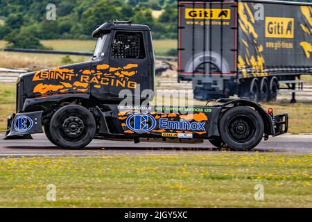 British Truck Racing Championship Thruxton Luglio 2022 Foto Stock