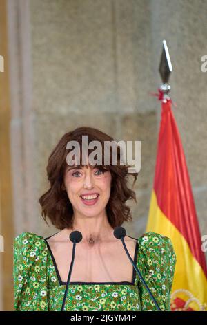 Madrid, Madrid, Spagna. 13th luglio 2022. Irene Vallejo partecipa alla consegna dei National Culture Awards 2020 al Museo del Prado il 13 luglio 2022 a Madrid, Spagna (Credit Image: © Jack Abuin/ZUMA Press Wire) Foto Stock