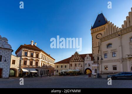 Città di Tabor. Boemia meridionale Foto Stock