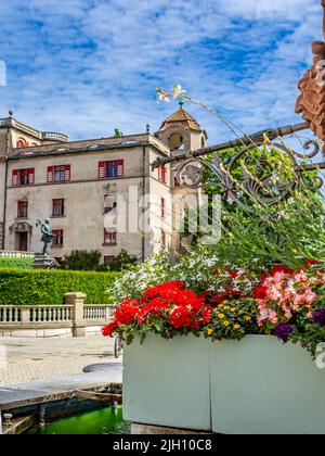 BADEN-Württemberg : zona pedonale Sigmaringen Foto Stock