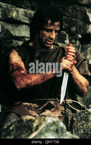 SYLVESTER STALLONE, primo sangue, 1982 Foto Stock