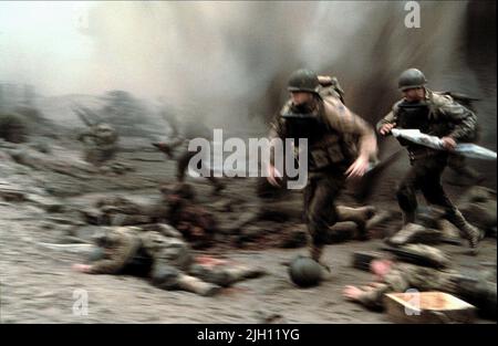Scena di battaglia, Salvate il soldato Ryan, 1998 Foto Stock